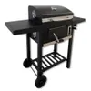 Trolley Holzkohlegrill mit Doppel-Seitenablagen, Grill Produktbild-Vorschau 1