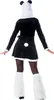A person wearing a panda costume, shown from the back. Produktbild-Vorschau