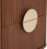 Nachttisch wany braun 45x40cm  - Atmosphera créateur Produktbild-Vorschau 4