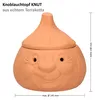 Mambocat Knoblauchtopf Knut Terrakotta Vorratsdose mit Produktbild-Vorschau 8
