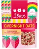 3Bears 7000703 3Bears Overnight Oats - Edle Erdbeere 400,0 Anteprima dell’immagine prodotto 1