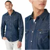 Wrangler Western Camicia a maniche lunghe Blu XL Uomo Blu Anteprima dell’immagine prodotto 16