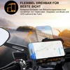 Handyhalterung für Fahrrad, Motorrad & Elektroroller, 360° Produktbild-Vorschau 2