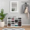 Schuhschrank Vicco Lysander Weiß 104 x 65.5 cm, Model 32882 Produktbild-Vorschau 3