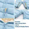 Baby Overall mit Kapuze Strampler Jungen Mädchen Winter Produktbild-Vorschau 2
