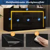 MODFU Komoda s LED osvetlením, komoda s 3 zásuvkami a 2 Náhľad obrázku produktu 3