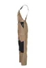 Planam Latzhose Canvas 320 Gr. 64 khaki/schwarz Produktbild-Vorschau 3