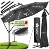 tillvex ombrellone a sbalzo in alluminio antracite LED Anteprima dell’immagine prodotto 1