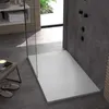 VBChome Sprchová vanička 80 x 100 x 2,5 cm Biela kamenná Náhľad obrázku produktu 6