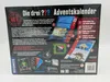 The back of a product box for an advent calendar. Produktbild-Vorschau