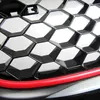 Kühlergrill im Sport-Design mit Wabengitter, in Schwarz mit Produktbild-Vorschau 3