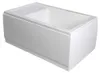JAZZ 120x75cm Duschwanne mit Sitz, weiss Produktbild-Vorschau 2