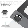 ECD Germany 2x Tischbeine Trapez Design 60x72 cm, Produktbild-Vorschau 5