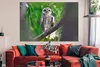 MuchoWow® Poster Eule auf Ast sitzend 180x120 cm - Produktbild-Vorschau 2