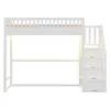 Flieks Etagenbett 90x200cm mit Stauraumtreppe, Kinderbett Produktbild-Vorschau 10
