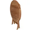 Teako Design Klapptisch Salerno Teakholz Massiv Rund 120cm Produktbild-Vorschau 7