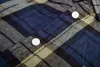 Chemise flanelle bûcheron multicolore bleu/vert M/50 Voir les images du produit 5