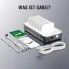 4smarts Ladestation Team 100W 5C/1A inkl. 6 Kabel. Produktbild-Vorschau 11