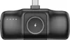 A black portable power bank with a USB-C connector and a circular charging pad with a lightning bolt symbol. Produktbild-Vorschau