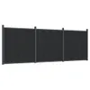 vidaXL Zaunelement Grau 526x186 cm WPC Podgląd zdjęcia produktu 1