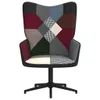 vidaXL Fauteuil relax patchwork tissu Voir les images du produit 8