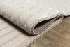 Teppich Wohnzimmer Modern Stil Glänzend Beige Grau Produktbild-Vorschau 4