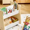 SoBuy KMB103-WN Półka dziecięca na kółkach Organizer Szafka Podgląd zdjęcia produktu 5