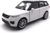 Onwomania Modellauto Range Rover Sport SUV Weiss Auto Mst. Produktbild-Vorschau 1
