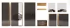 1-türiger Kleiderschrank Dąb Craft / Lava, 60 × 199 × 40 cm Produktbild-Vorschau 9