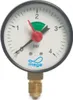 MEGA Druckmanometer Heizung 1/4 Zoll Anschluss nach unten Produktbild-Vorschau 1
