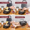 Cloer 6150 Waffelkucheneisen für gefüllte Waffelkuchen, bis Produktbild-Vorschau 14