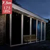 Kaemingk LED Lichtervorhang Icicle Lights 175 Lichter 7,5 m Produktbild-Vorschau 3