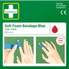 "Cederroth" Soft Foam Bandage 4,5 m x 3 cm blau , Refill Produktbild-Vorschau 1