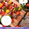 Schaschlikspieße Grillspieße Edelstahl 20cm 30cm, 20 Stück Produktbild-Vorschau 3