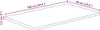vidaXL Tischplatte 100x60x2,5cm Rechteckig Massivholz Produktbild-Vorschau 7