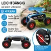 Bituxx Garten Rollhocker Hocker Arbeitshocker Sitzhocker Produktbild-Vorschau 5