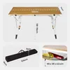 AREBOS Campingtisch faltbar 120 x 70 cm | Klapptisch Produktbild-Vorschau 10
