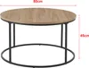Couchtisch Kuhmoinen 45 x 80 cm Beistelltisch Produktbild-Vorschau 4