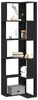 vidaXL Bücherregal Schwarz Eichen-Optik 50 x 50 x 179 cm Produktbild-Vorschau 3
