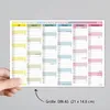 Tafelkalender 2027 Bunt DIN A5 3er Set Halbjahreskalender Produktbild-Vorschau 3