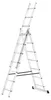 Drabina aluminiowa z opcją na schody 3x7 HIGHER 4,25m Hobby Podgląd zdjęcia produktu 2