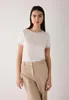 MORE & MORE Contrast Shirt 0041 off white 38 Produktbild-Vorschau 3