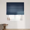 Dekoria Raffrollo Capri, marinenblau, 120 x 160 cm Produktbild-Vorschau 2