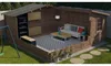 Casetta da giardino in legno - 25m2 - 5x5m - impregnata - Anteprima dell’immagine prodotto 6
