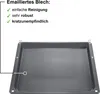 Bosch HEZ541000 Grau Backblech Ofenteil & Zubehör Produktbild-Vorschau 2