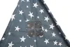 Aga4Kids Dětské Teepee Hvězdy Tmavě modrá Náhled obrázku produktu 6