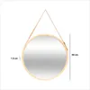 Wandspiegel rund mit lederriemen d50cm - 5 five simply Produktbild-Vorschau 3