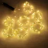 A string of fairy lights with a battery pack. Produktbild-Vorschau