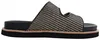 Sandales plates Rieker pour femmes, couleur noire, style Voir les images du produit 2