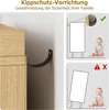 Schuhschrank aus Rattan mit 3 Klappschubladen und Produktbild-Vorschau 5